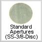 Standard Apertures (SS-3/8-Disc)